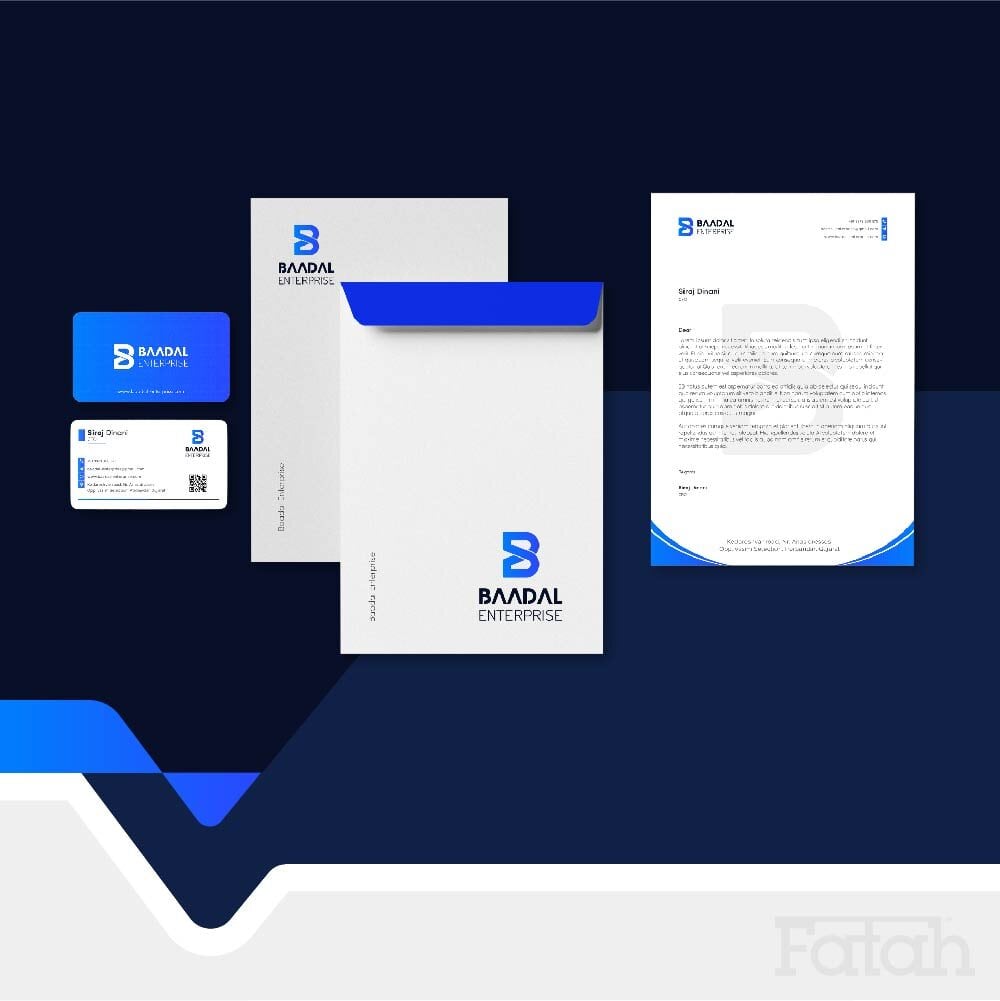 Baadal Enterprise Brand Identity Design
