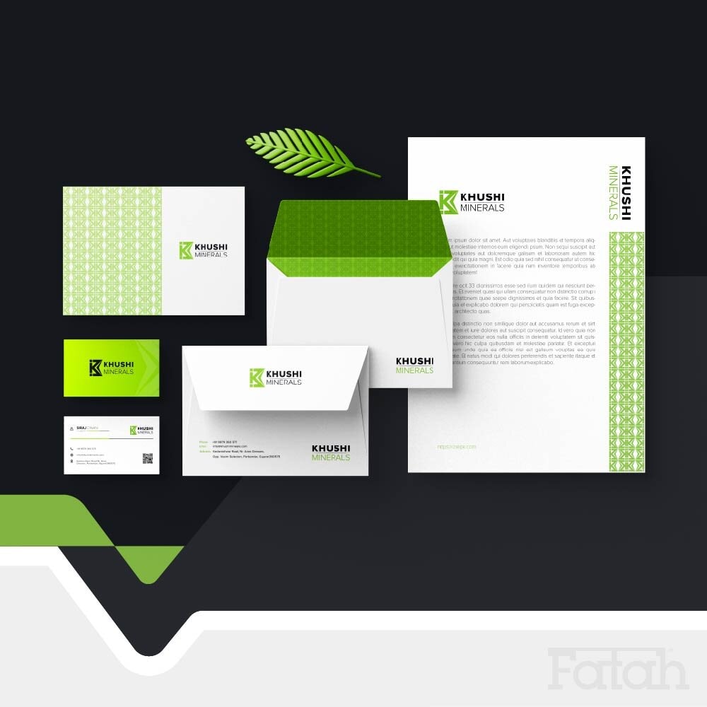 Khushi Minerals Brand Identity Design