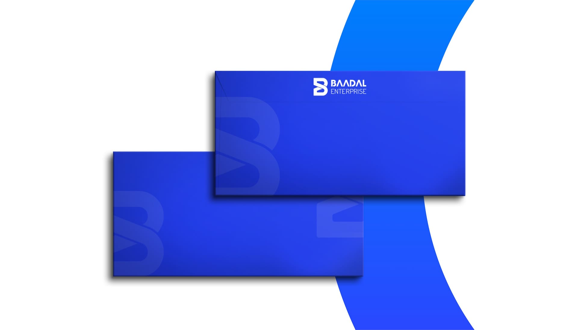 Baadal Enterprise Envelope Cover Design