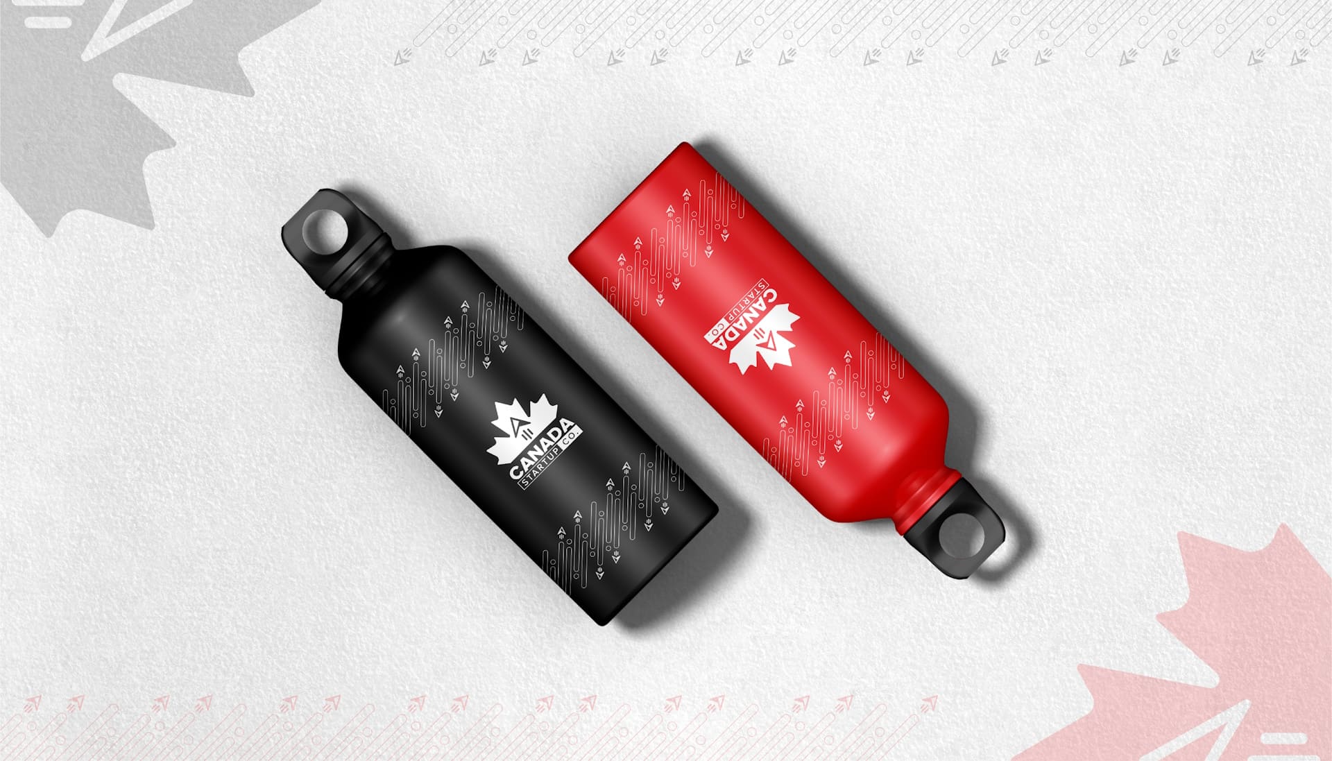Canada Startup Co Bottle Cover Design