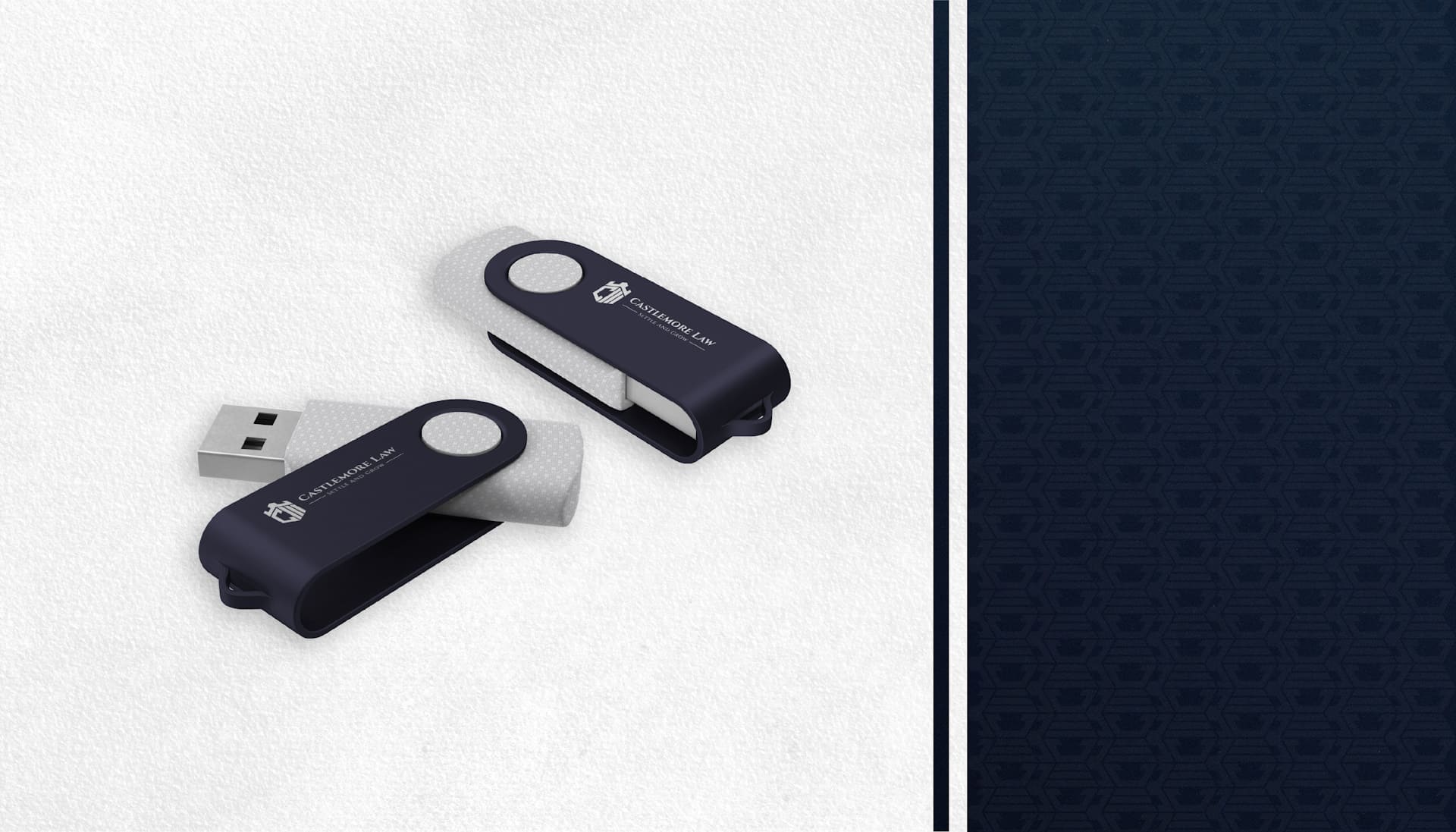 Castlemore Law Pendrive Design