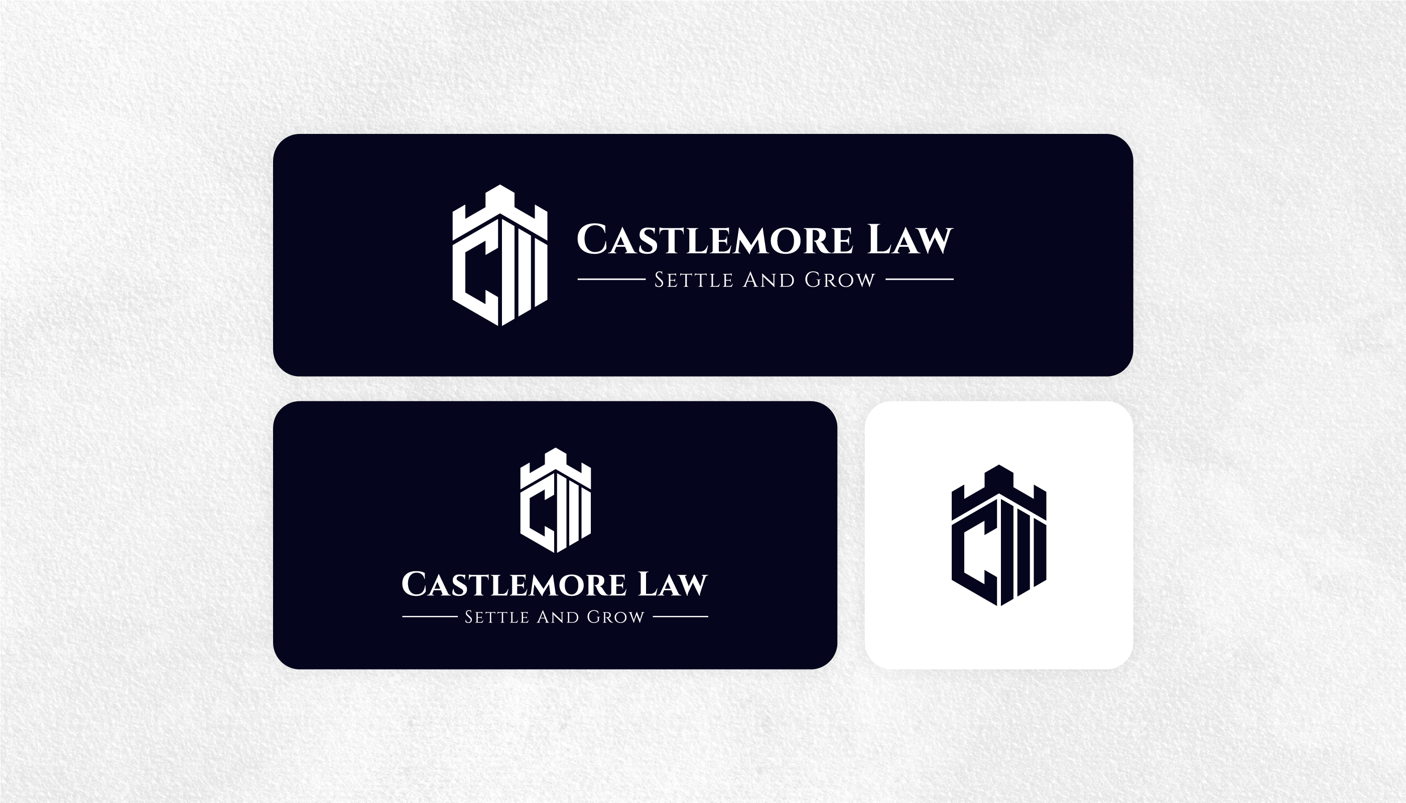 Castlemore Law Logo Options