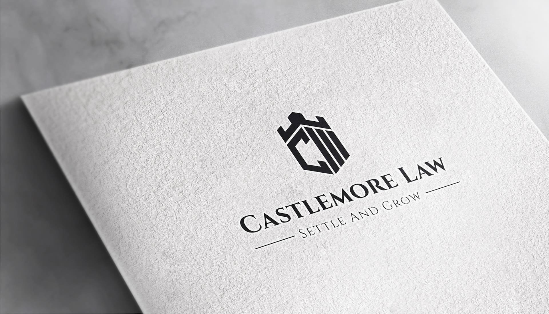 Castlemore Law Logo Design