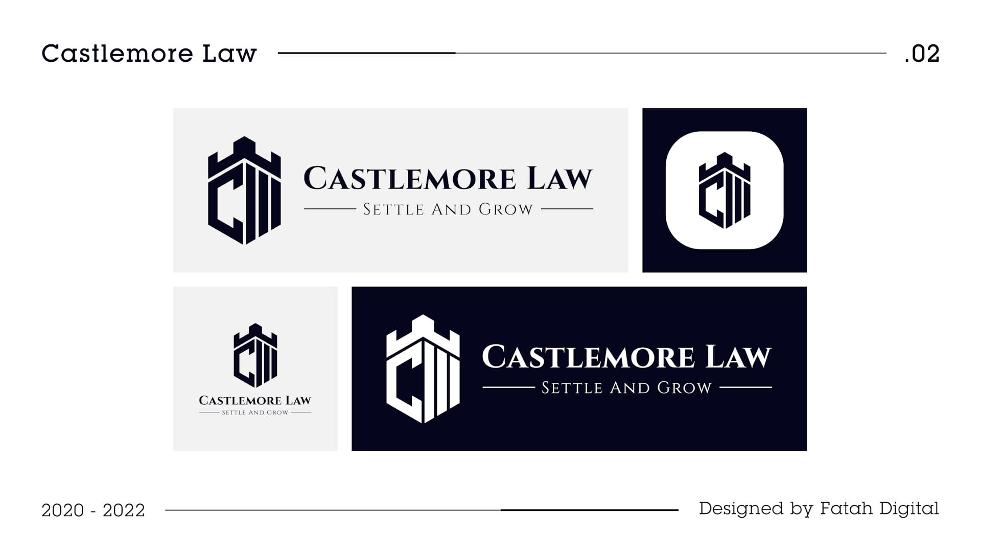 FD LogoFolio Castlemore Law Logo Portfolio