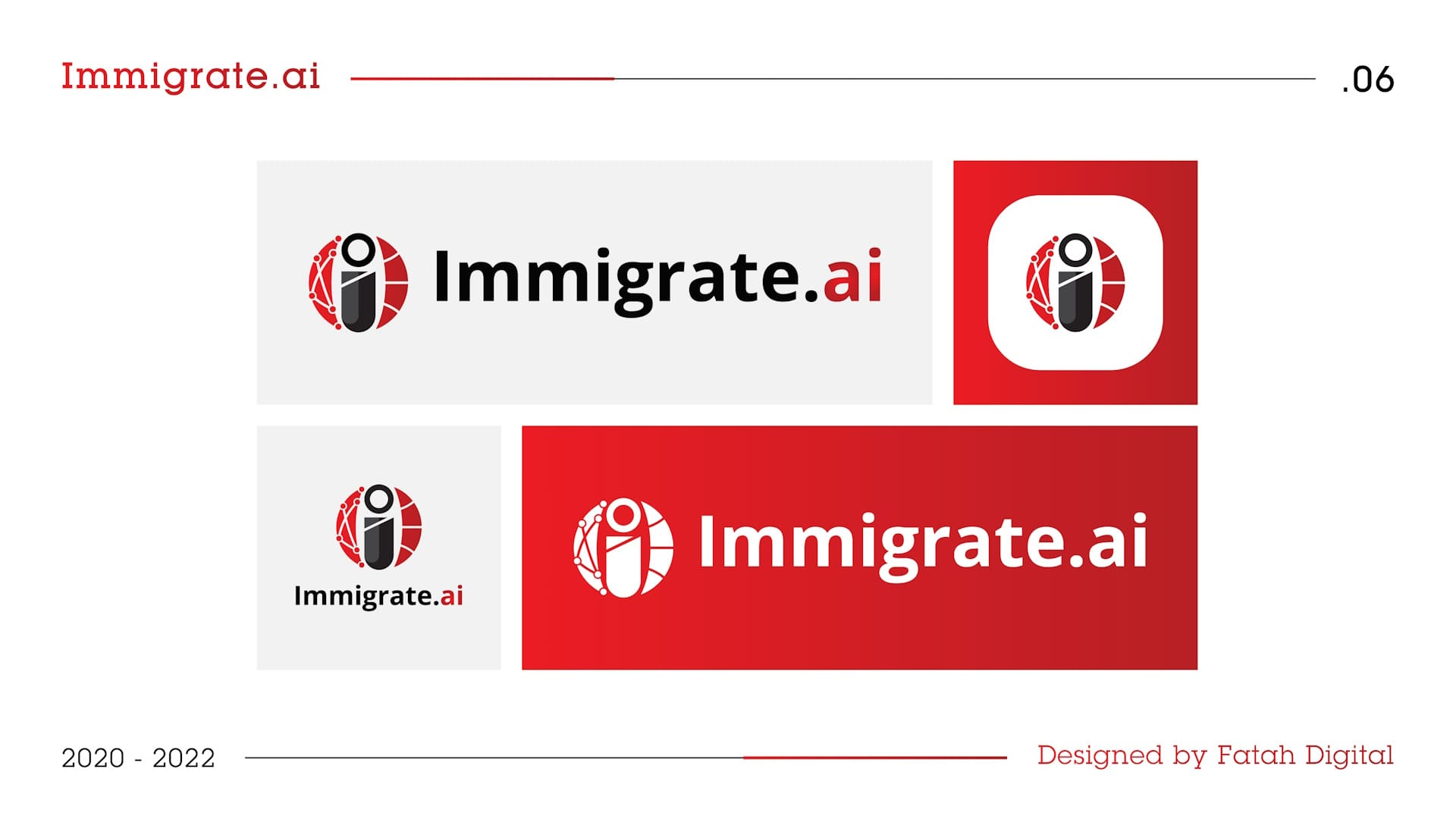 FD LogoFolio Immigrate.ai Logo Portfolio