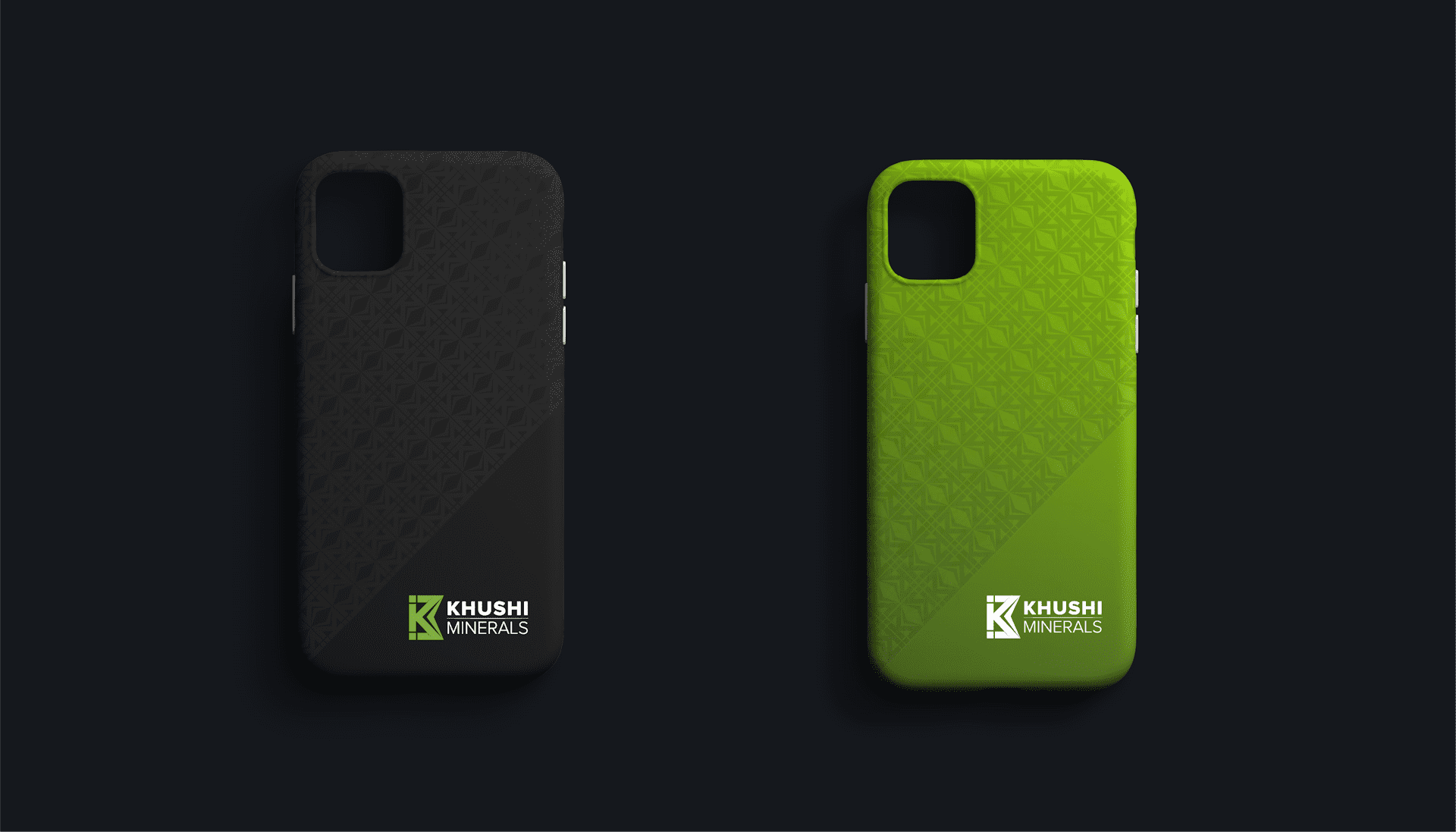 Khushi Minerals Mobile Cover Design