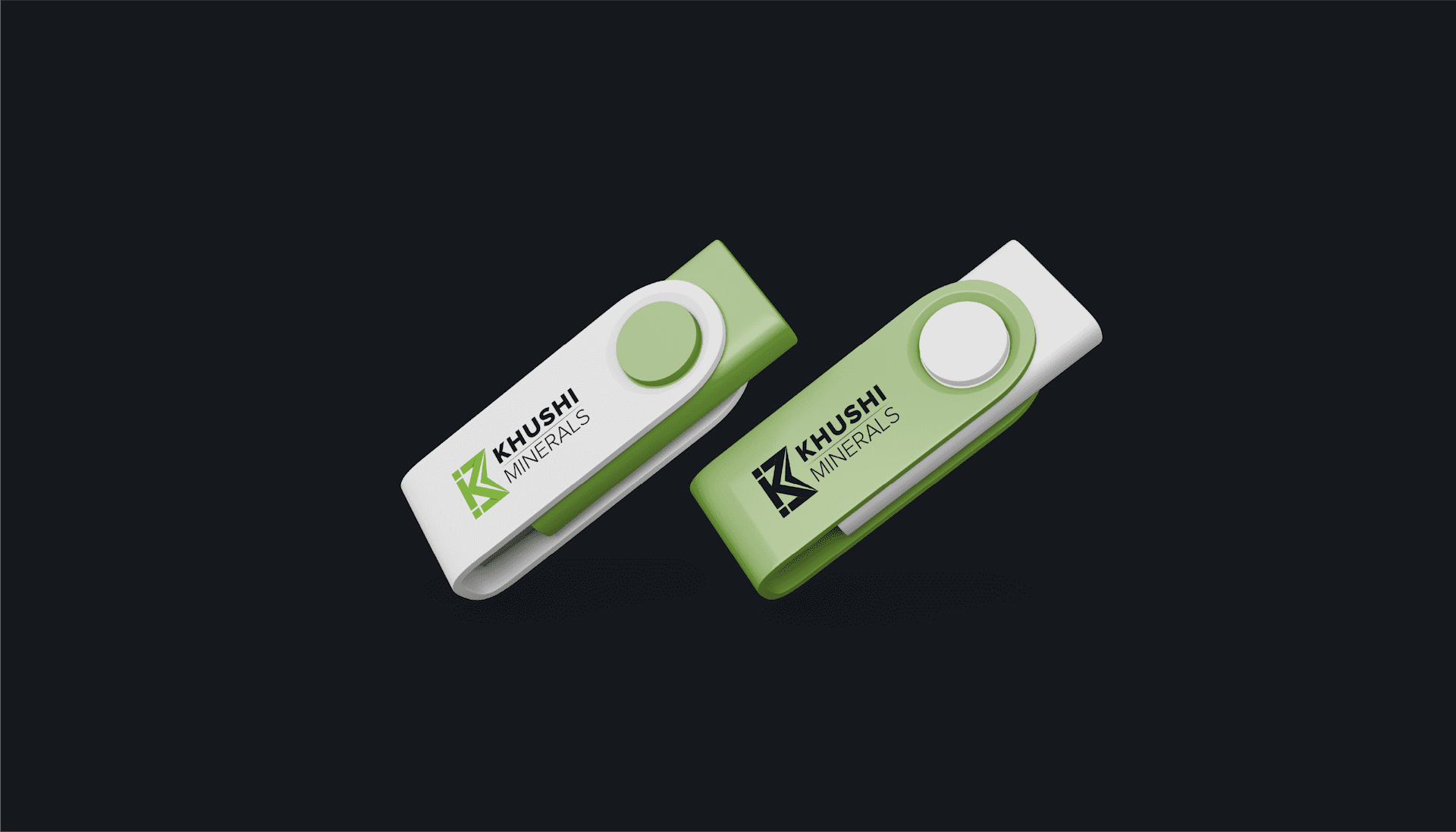 Khushi Minerals Pendrive Design