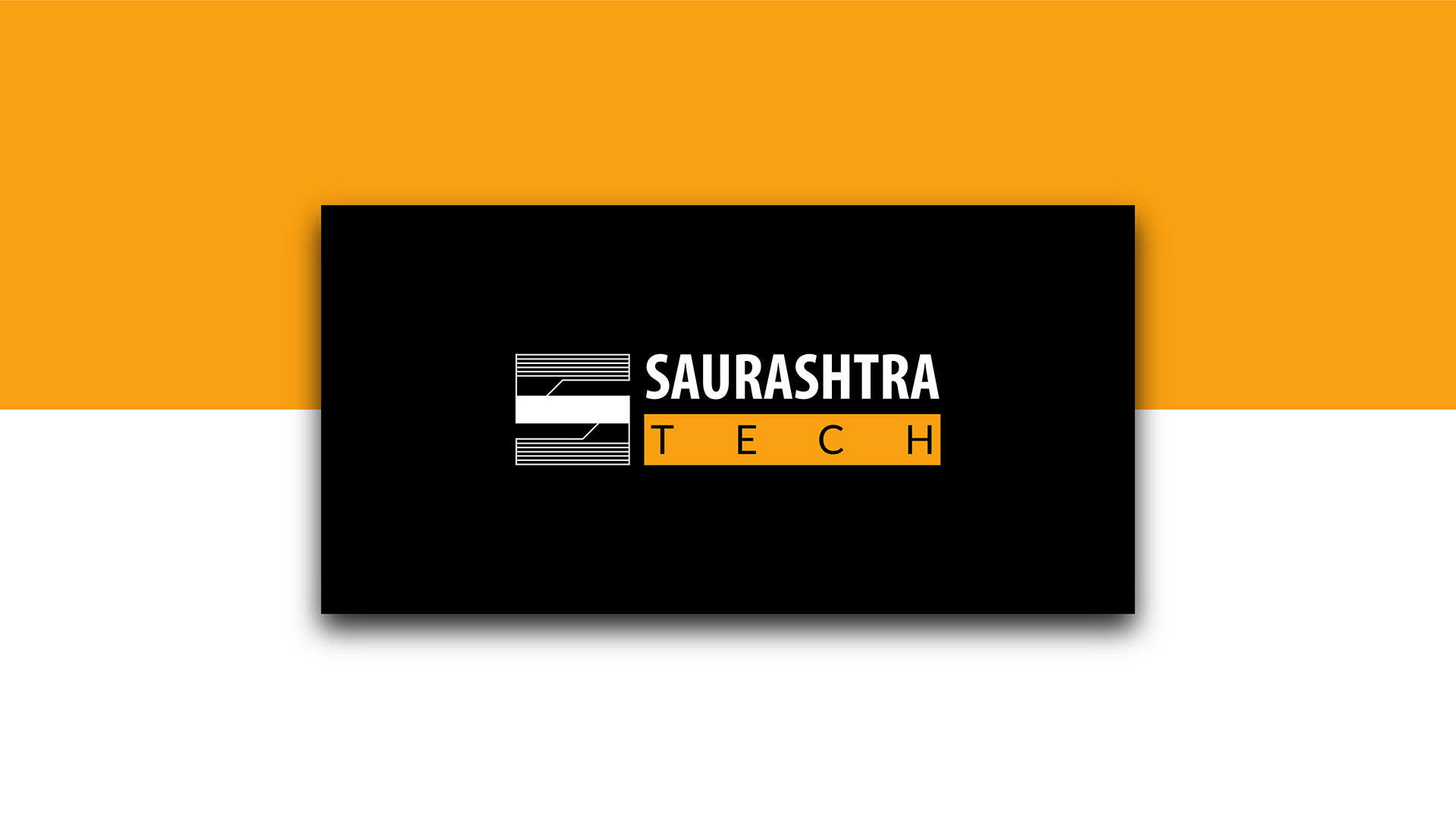 Saurashtra Tech Logo with Cover