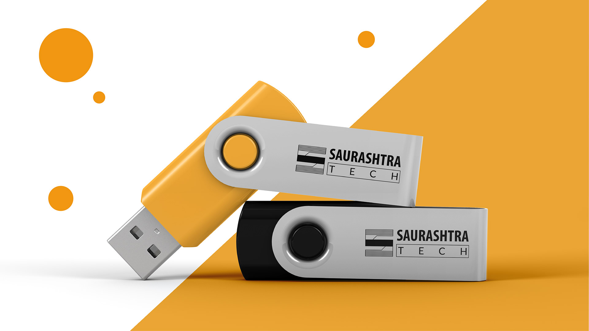 Saurashtra Tech Pendrive Design
