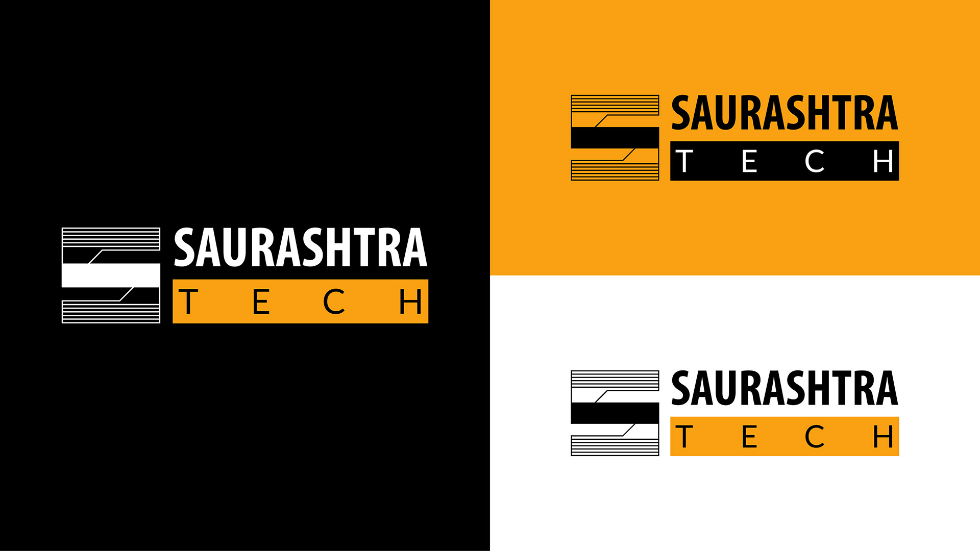 Saurashtra Tech Logo Overview