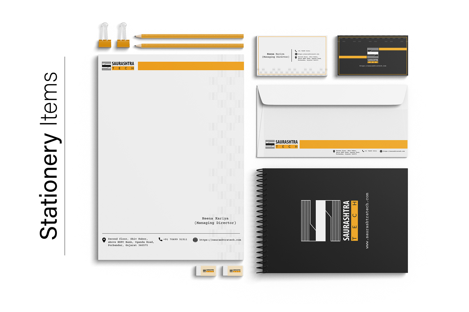 Saurashtra Tech Stationary Items