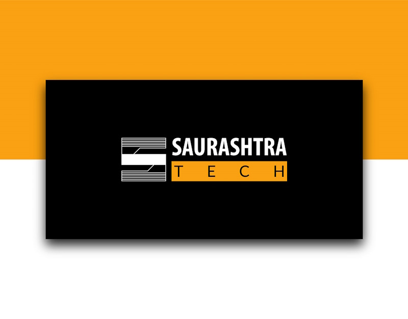 Saurashtra Tech Logo & Brand Design Presentation