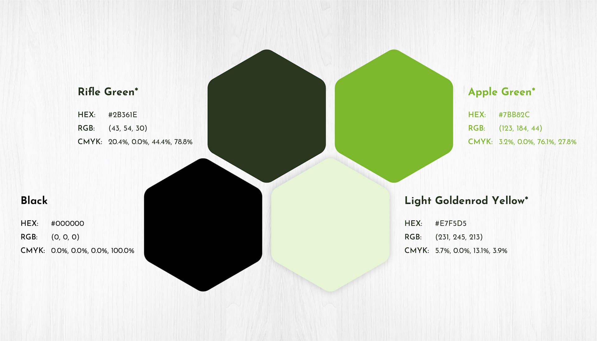 Unmixed Life Logo Color Palette