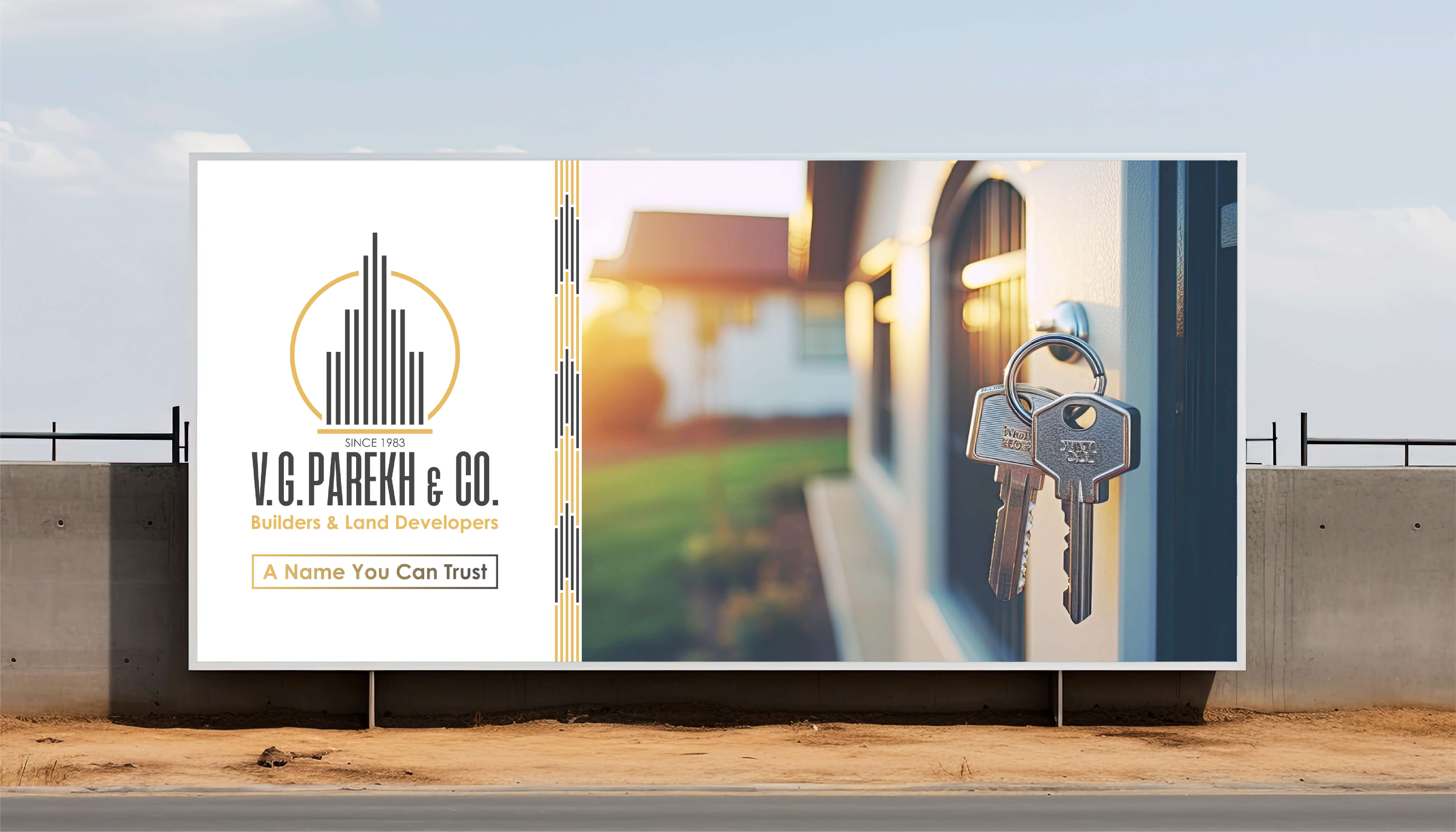 V.G.Parekh & CO. Advertisign Board