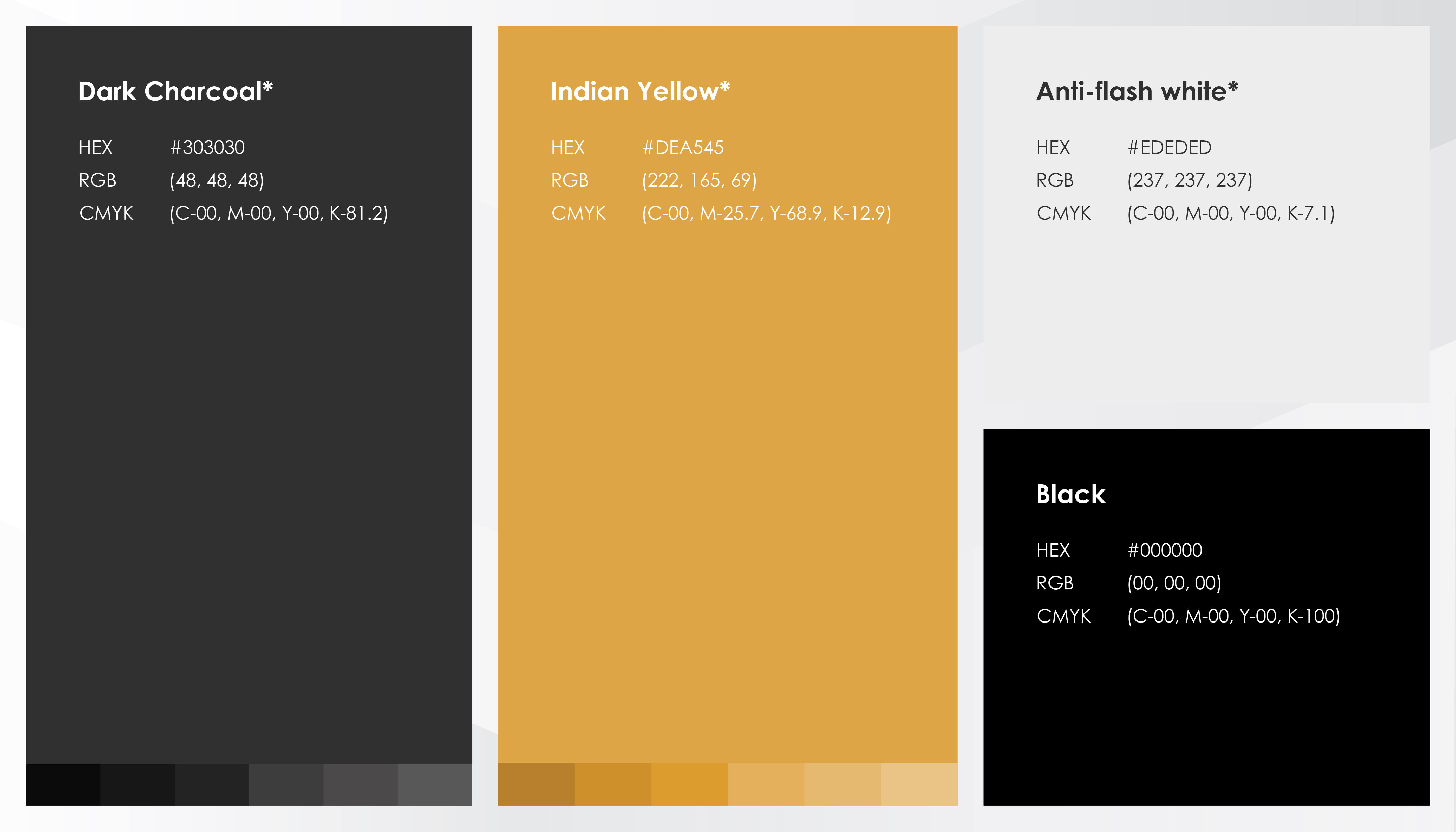 V.G.Parekh & CO. Color Palette
