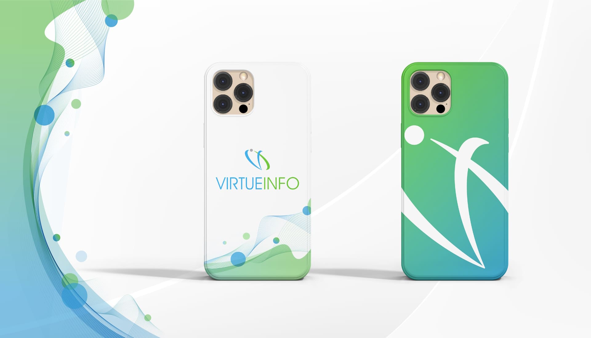 Virtueinfo Mobile Cover Design
