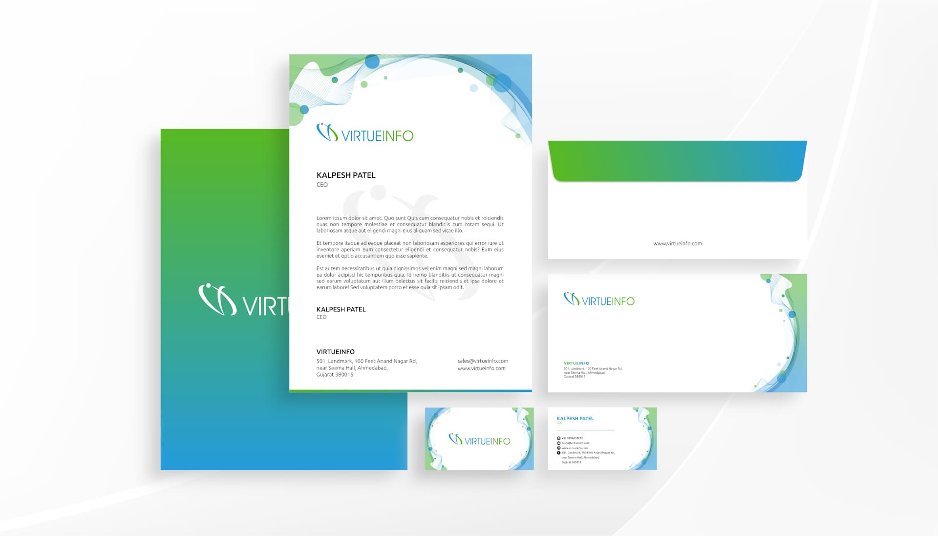 Virtueinfo Stationary Design