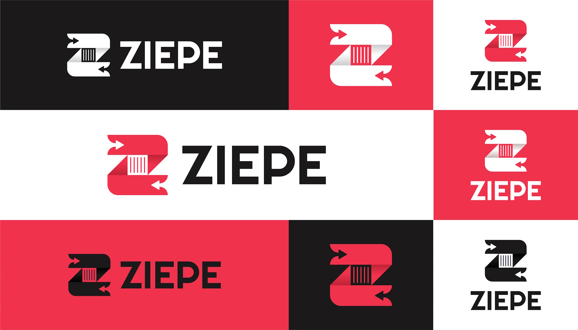 Ziepe Logistic Logo Options