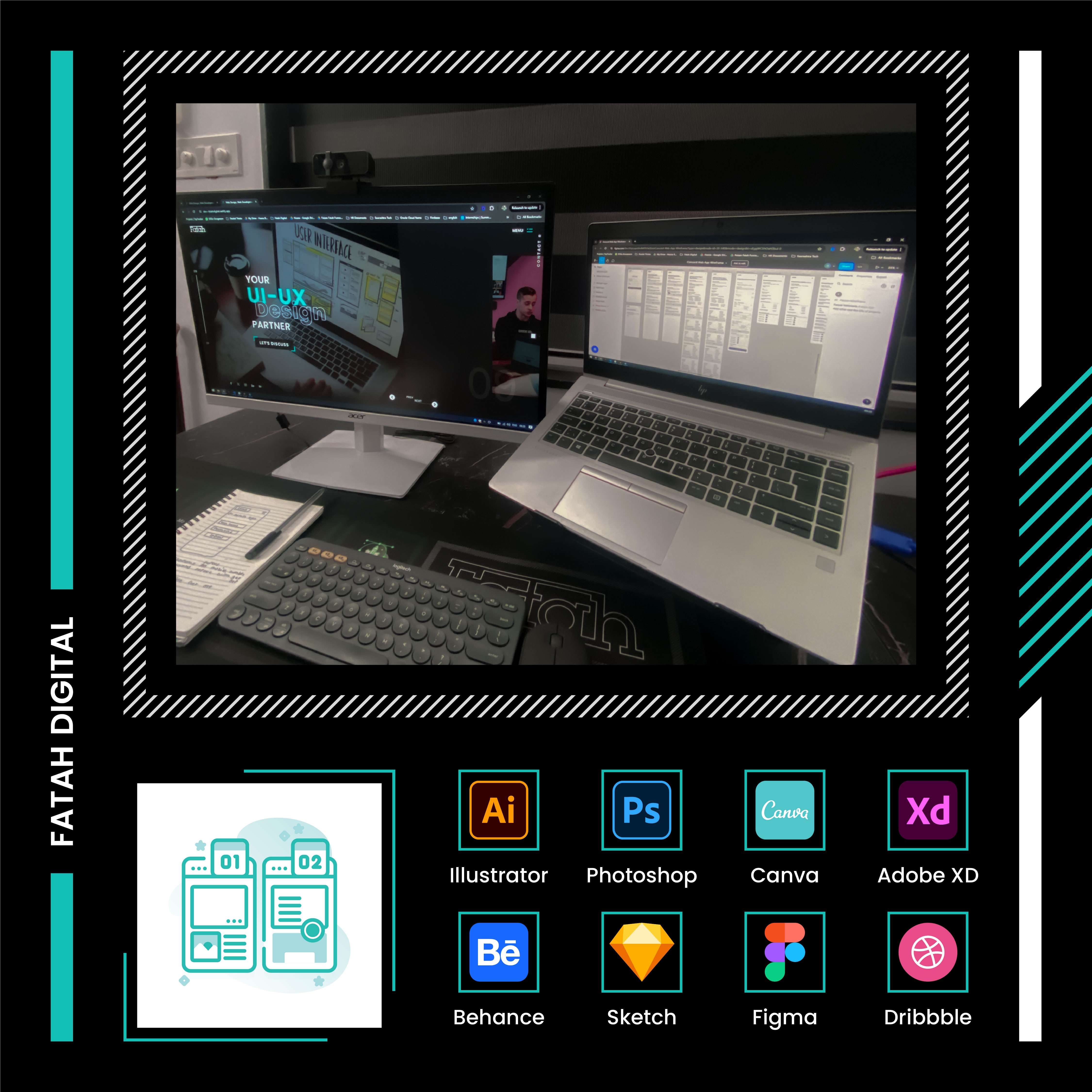 Fatah Digital Provide UI UX Design Service