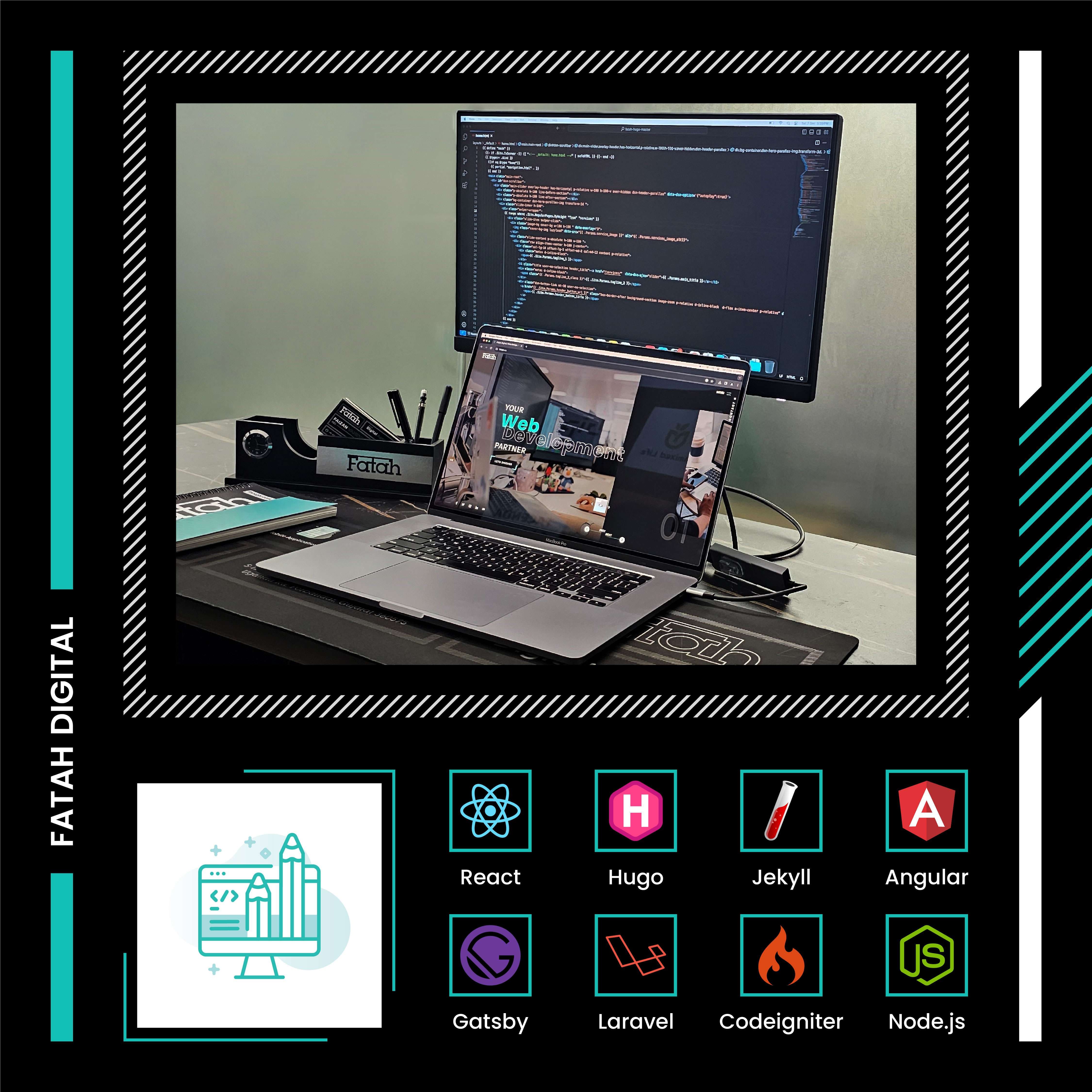 Fatah Digital Provide Web Design & Development Service